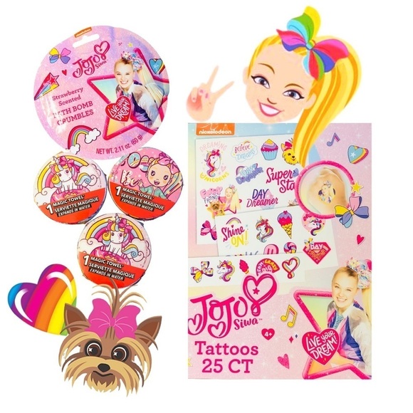 🍁 3/$10 Self-Care Jojo Siwa Bath & Body Bundle NWT - Picture 1 of 9